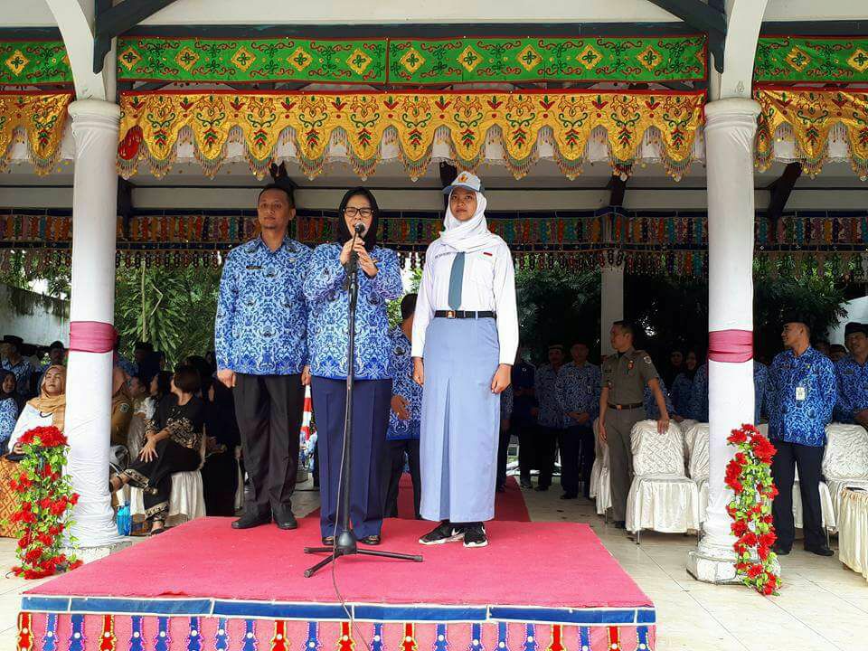 Lolos Paskibraka Nasional,Walikota ‘Lepas’ Tania ke Jakarta