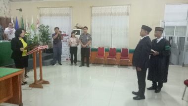 Ridwan Kalauw Resmi Dilantik Jadi Komisioner KPU Kotamobagu
