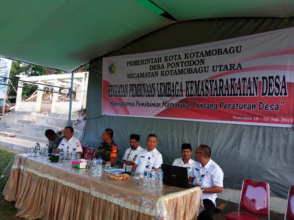 Pemerintah Desa Pontodon Gelar Pembinaan Kelembagaan Masyarakat Desa