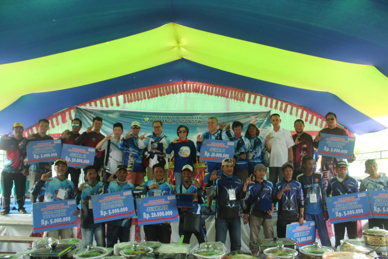 Tutup Fishing Tournament, Bupati Sempatkan Promosi Potensi Wisata di Bolmong