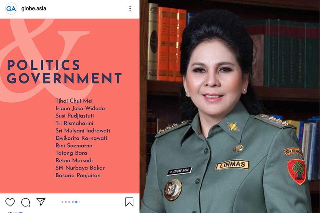 Koleksi 49 Penghargaan Nasional, Tatong Bara Masuk Sebagai Wanita Paling Berpengaruh di Indonesia