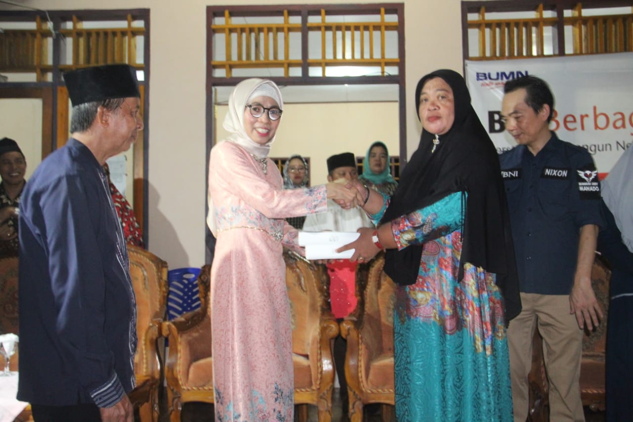 Ribuan Paket Ramadhan Disebar BNI di Kabupaten Bolmong