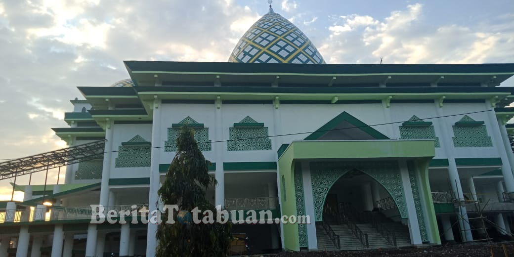 Desember, Pembangunan Masjid Agung Baitul Makmur Kotamobagu Ditargetkan Rampung