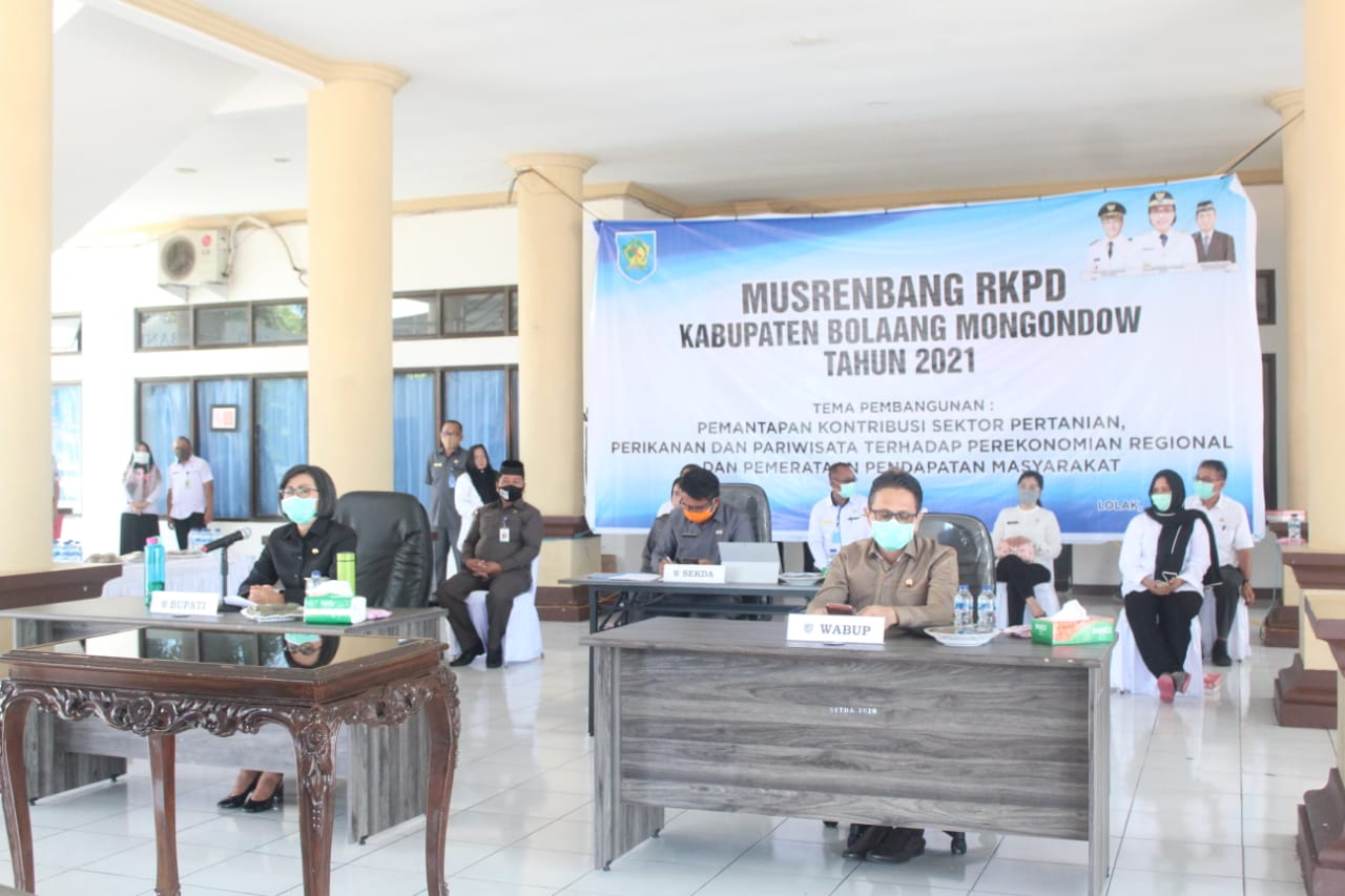 Musrenbang RKPD Bolmong 2021 Dilaksanakan Secara Daring