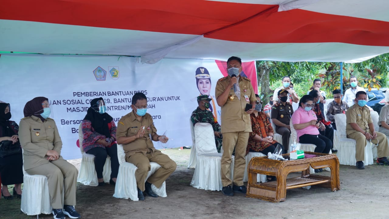 Gubernur Sulut Ajak Warga Kotamobagu Adaptasi Dengan Kebiasaan Baru di Tengah Pendemi