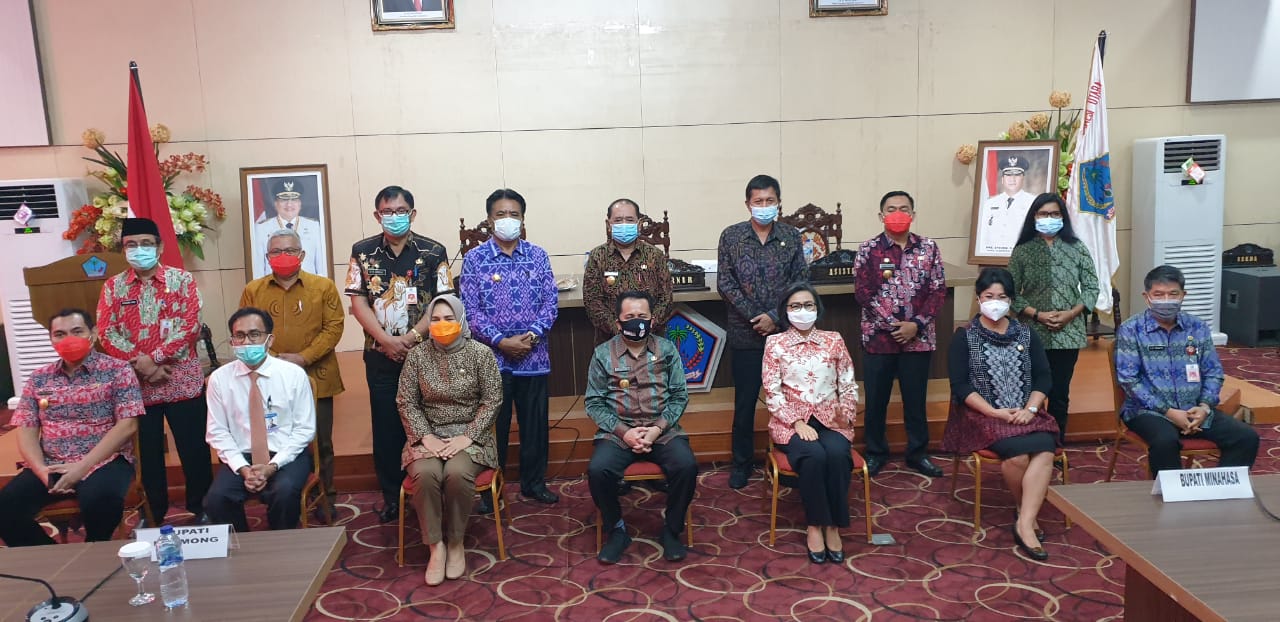 Ikuti Rakor, Ini Pesan Pjs Gubernur ke Wali Kota Tatong Bara