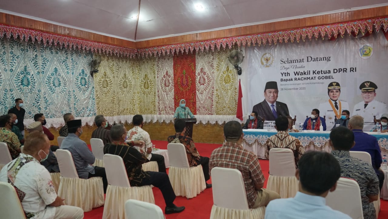 Wali Kota Tatong Bara Sambut Kunjungan Wakil Ketua DPR RI di Kotamobagu