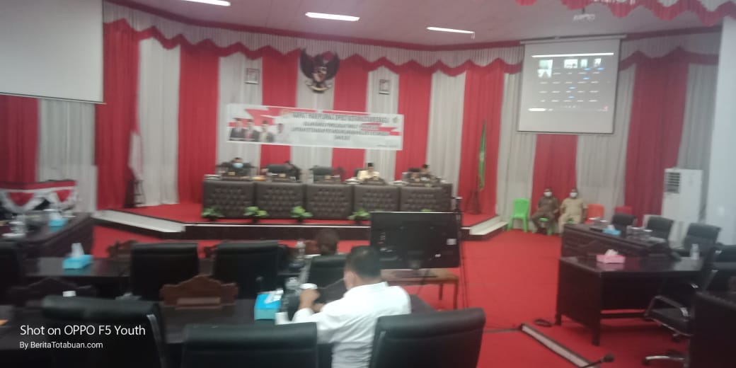 DPRD Kotamobagu Gelar Rapat Paripurna Penyampaian LKPJ Wali Kota