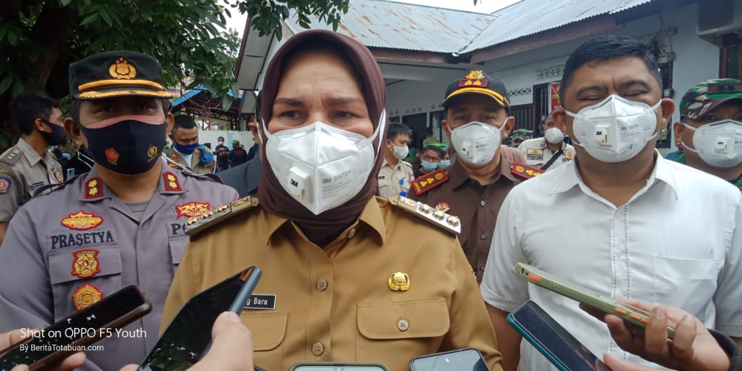 Wali Kota Tatong Bara Targetkan Vaksinasi Untuk Warga Kotamobagu Sentuh 50 Persen