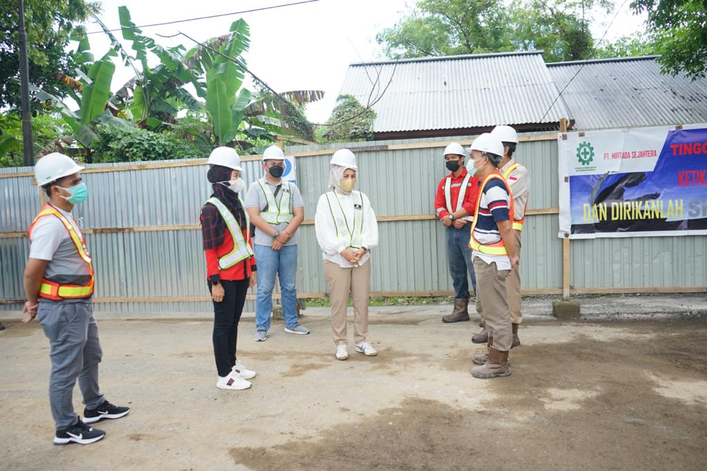 Wali Kota Tatong Bara Tinjau Kemajuan Pembangunan Gedung Isolasi RSUD Kotamobagu