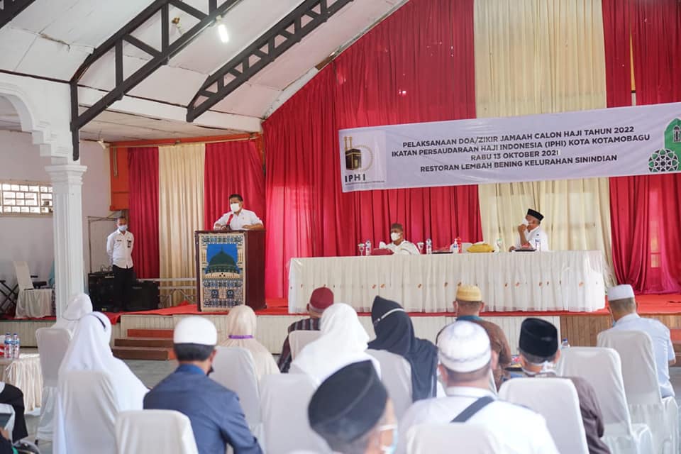 Wakil Walikota Kotamobagu Hadiri Doa dan Dzikir Ratusan Calon Jamaah Haji