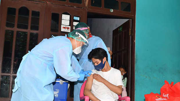 Vaksinasi Rumah ke Rumah Mulai Digulir Oleh Dinas Kesehatan Kota Kotamobagu