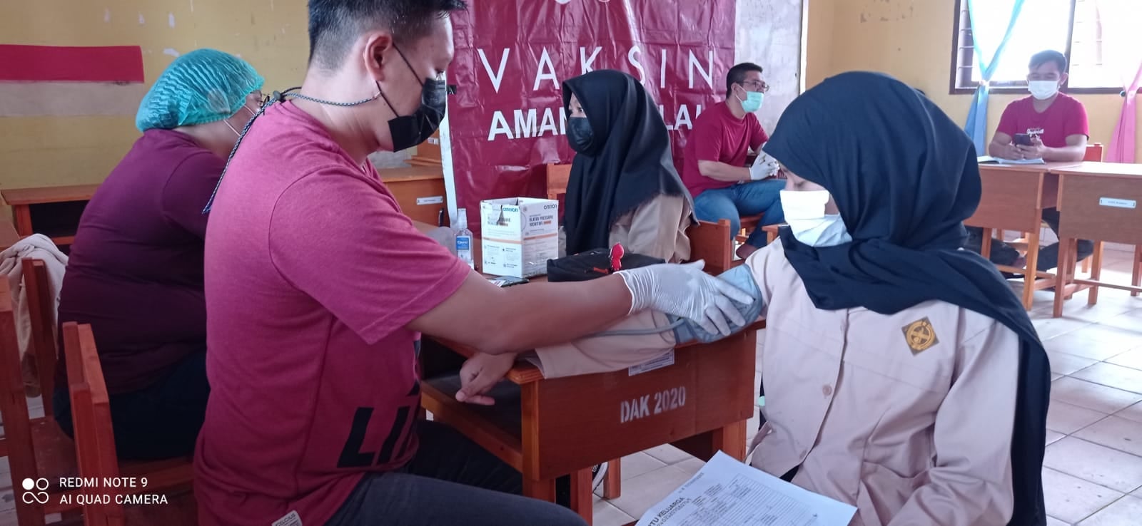 Vaksinasi Covid-19 ke Pelajar di Kotamobagu Dipacu Oleh Dinas Kesehatan