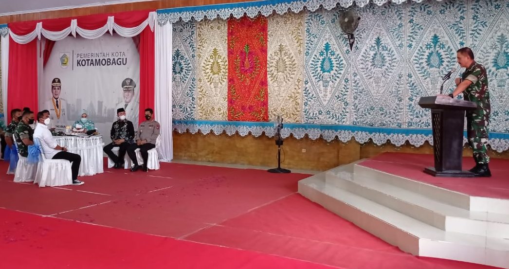 Bupati Sam Sachrul Mamonto Hadiri Kunjungan Pangdam XIII/Merdeka di Kotamobagu