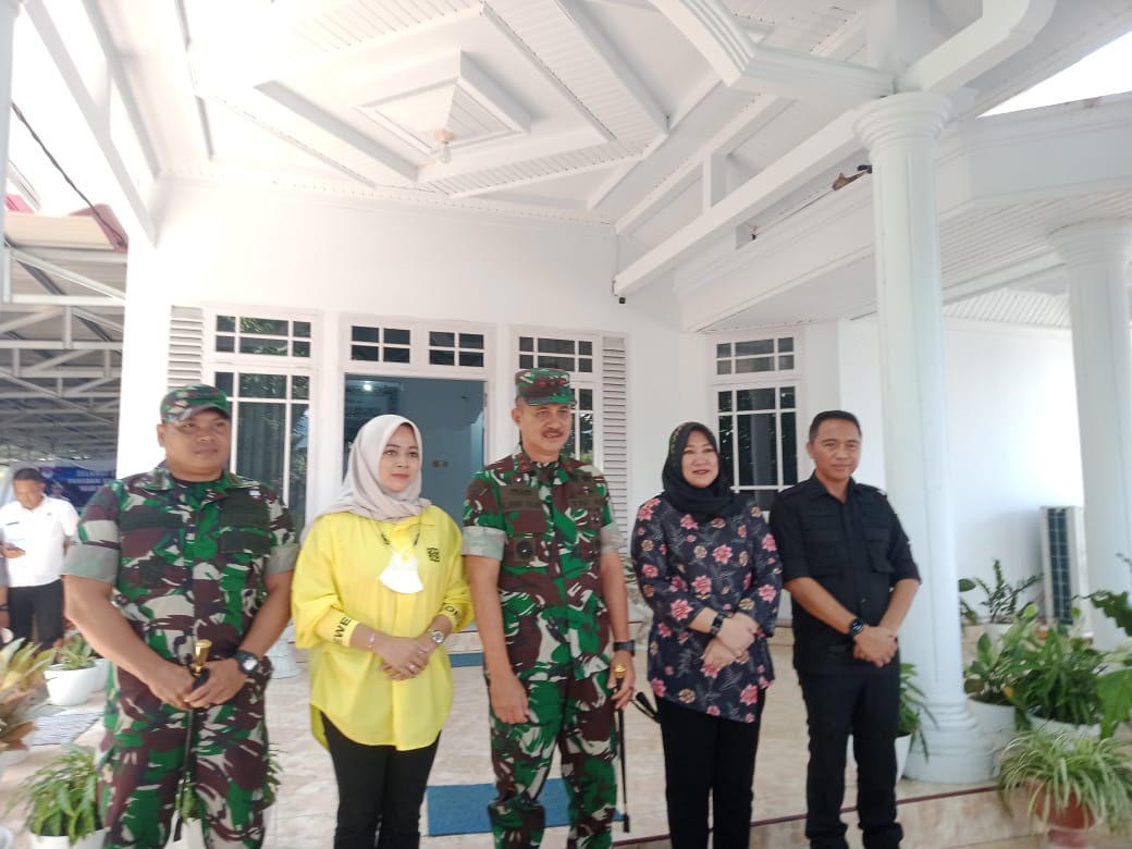 Bupati Sambut Kunjungan Pangdam XIII/Merdeka, Mayjen TNI A. Denny Tuejeh