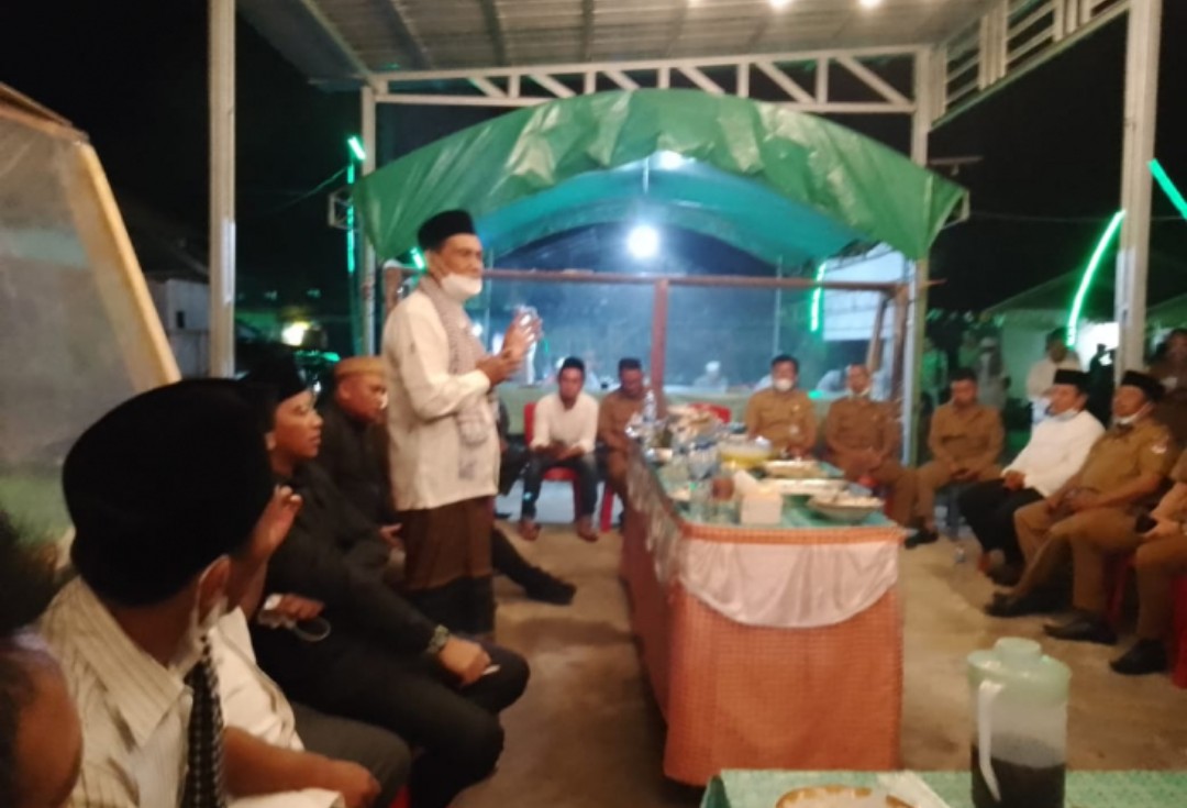Bupati Sachrul Berikan Bantuan Untuk Pembangunan Masjid Al-Muhajirin