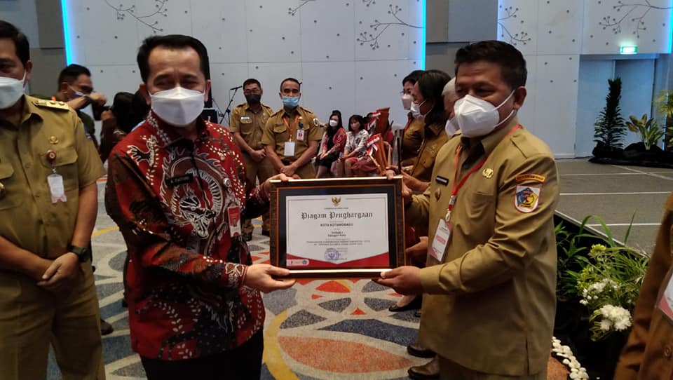 Kotamobagu Dianugerahi 2 Penghargaan di Musrenbang Sulut 2022