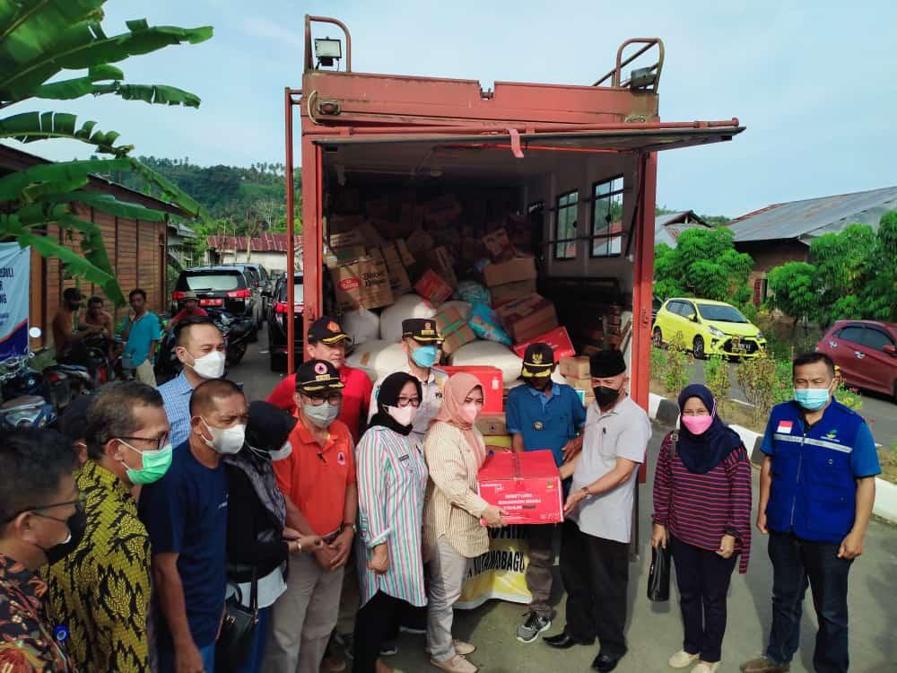 Pemkot Kotamobagu Berikan Bantuan Kemanusian Terhadap Korban Banjir Motongkad Utara