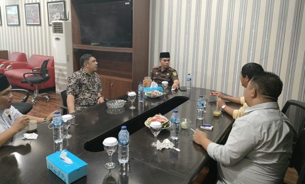 Ketua Bersama Pimpinan Dekot KK Sambut Kunjungan Kajari Kotamobagu