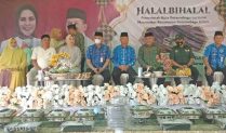 Hadiri Halal bi Halal, Wali Kota Tatong Bara Berbaur Bersama Warga Kotamobagu Utara