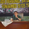 Asops Panglima TNI Beri Pengarahan ke Prajurit Yonarmed 19-105 Tarik Bogani