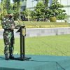 Brigjend TNI Lumintang Bacakan Sambutan Menkominfo Saat Upacara Harkitnas di Makodam XIII/Merdeka