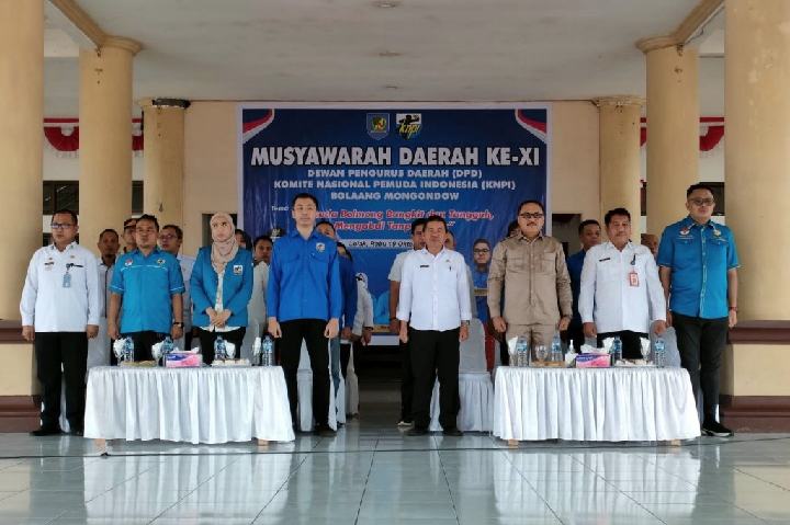 Limi Buka Musda KNPI Kabupaten Bolmong ke-11