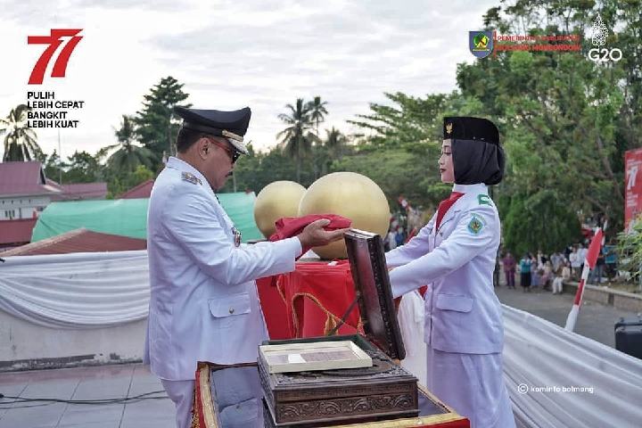 Rangkaian Peringatan HUT RI ke-77 Sukses Digelar Pemkab Bolmong