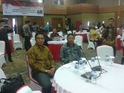 Wakil Bupati Boltim di sela-sela kegiatan pembekalan kepala daerah di Gedung Kemendagri Jakarta
