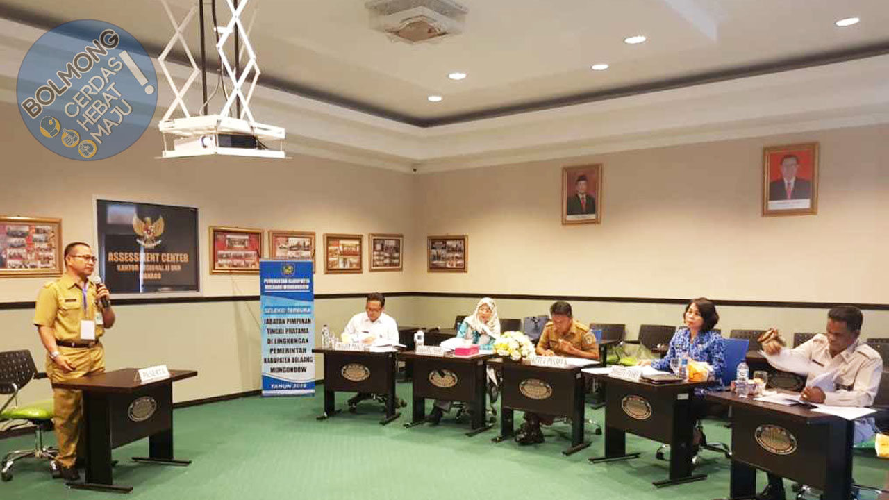 Puluhan Peserta Lelang Jabatan di Kabupaten Bolmong Jalani Tes di Kantor BKN
