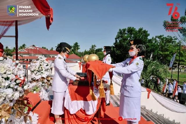Di Tengah Pandemi, Pemkab Bolmong Sukses Gelar Rangkaian Peringatan HUT Kemerdekaan RI Ke-76
