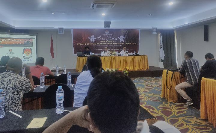 KPU Bolmong Gelar Media Gathering Sosialisasikan Peraturan Nomor 9 Tahun 2022