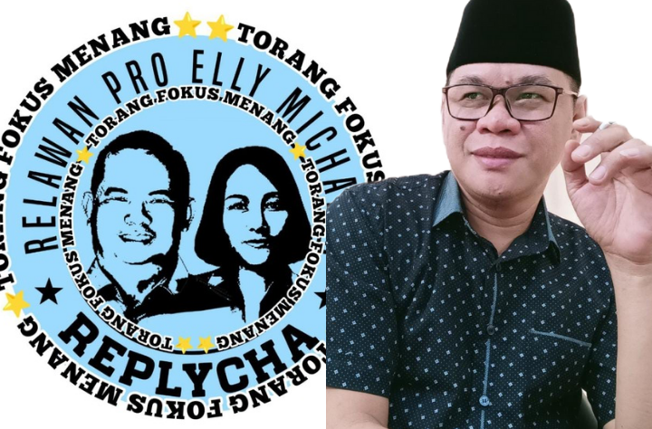 Ketua Umum Relawan Pro Elly Lasut-Michaela Paruntu (Replycha) Jun S Tilaar