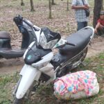 Barang bukti tangkapan Tim PAM 1 PTPN IV Kebun Pulau Mandi.