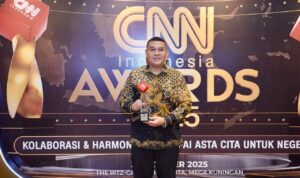 Reforma Agraria Kementerian ATR/BPN Raih CNN Indonesia Award 2025