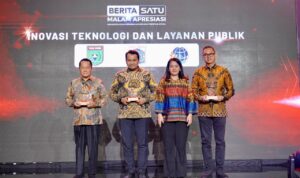 Kementerian ATR/BPN Raih Apresiasi BeritaSatu 2025 untuk Inovasi Teknologi dan Layanan Publik
