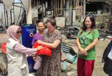 Instruksi Wali Kota Asripan Nani, BPBD Langsung Turun Berikan Bantuan ke Korban Kebakaran