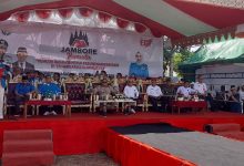Bupati Limi Mokodompit Hadiri Pembukaan Jambore Pemuda KNPI Bolmong