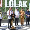 Didampingi Pj Bupati Bolmong, Presiden Jokowi Resmikan Bendungan Lolak