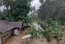Banjir di Kecamatan Tomini Bolsel