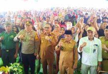 Bupati Limi Mokodompit Buka Gerakan Pangan Murah Kabupaten Bolmong2
