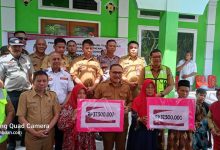 Bupati Limi Mokodompit Letakkan Batu Pertama Pembangunan Bantuan Rumah Rehabilitasi di Solimandungan Baru