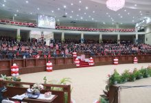 DPRD Sulut Gelar Paripurna Dalam Rangka Mendengarkan Pidato Presiden Joko Widodo1