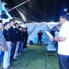 Bupati Depri Pontoh Kukuhkan Satuan Pemuda Anti Nakal Kabupaten Bolmut
