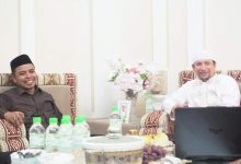 Bupati Sirajuddin Lasena Kunker ke kediaman H.S. Alwi Bin Saggaf Aljufri