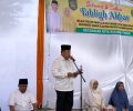 Camat Kota Kisaran Timur Melaksanakan Pengajian Akbar Di Masjid Nur Arief.