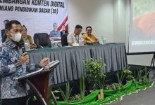 Pelatihan Pengembamgan Konten Digital Disdik Bolmong di Manado Dibuka Pj Bupati Jusnan