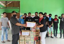 Pemuda dan Mahasiswa Sangihe Salurkan Bantuan Bagi Korban Bencana Bolmong-Bolsel