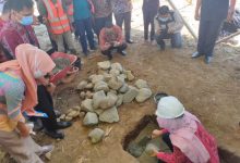 Yasti Letakkan Batu Pertama Pembangunan Kantor Pengadilan Agama Lolak