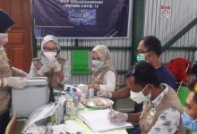 Giliran Karyawan PT. JRBM Terima Vaksinasi Dari Dinkes Bolmong